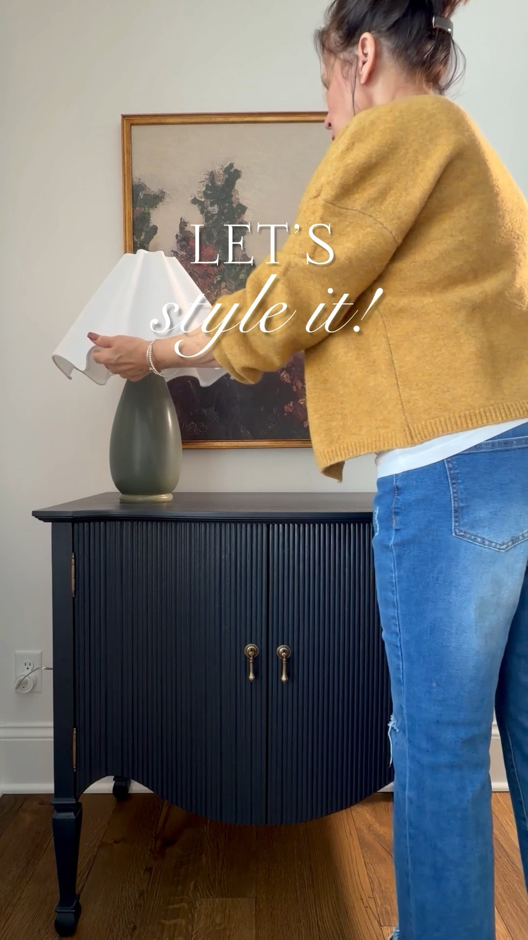 My favorite cabinet is on sale. It’s an investment piece so I found a dupe for $189 that is also beautiful in a rich brown. I styled it with a few new spring pieces that I found on Target.com—this gorgeous artwork, the prettiest lamp, vase, florals and a cute marble dish  

#LTKHome #LTKSaleAlert #LTKSeasonal