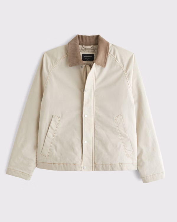 Zip Deck Jacket | Abercrombie & Fitch (US)