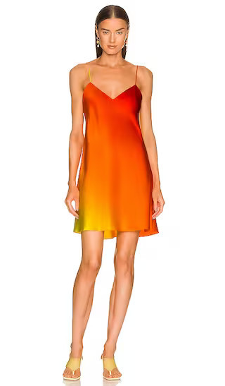 Mini Slip Dress in Tequila Sunrise | Revolve Clothing (Global)