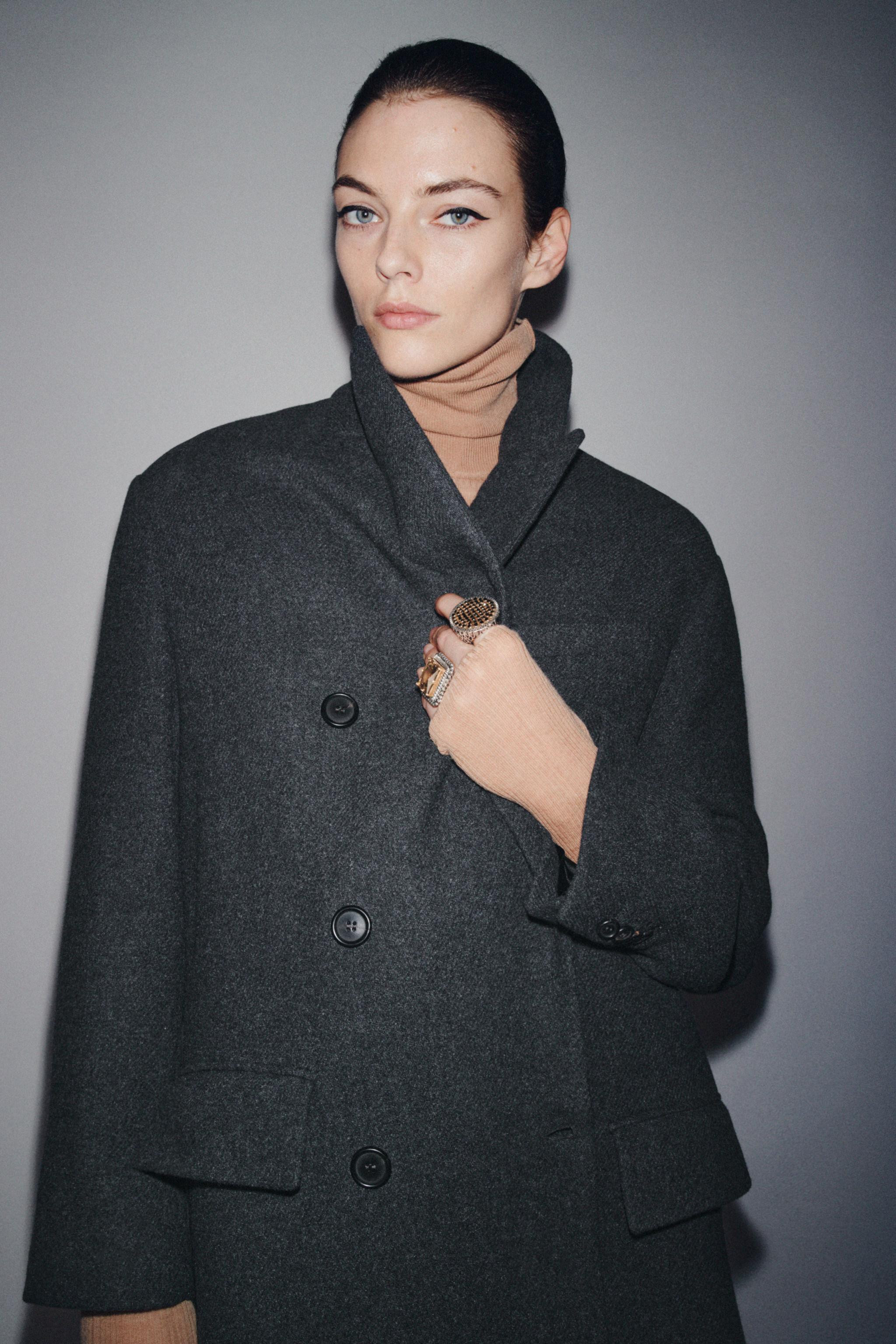 LONG OVERSIZED COAT ZW COLLECTION | Zara US