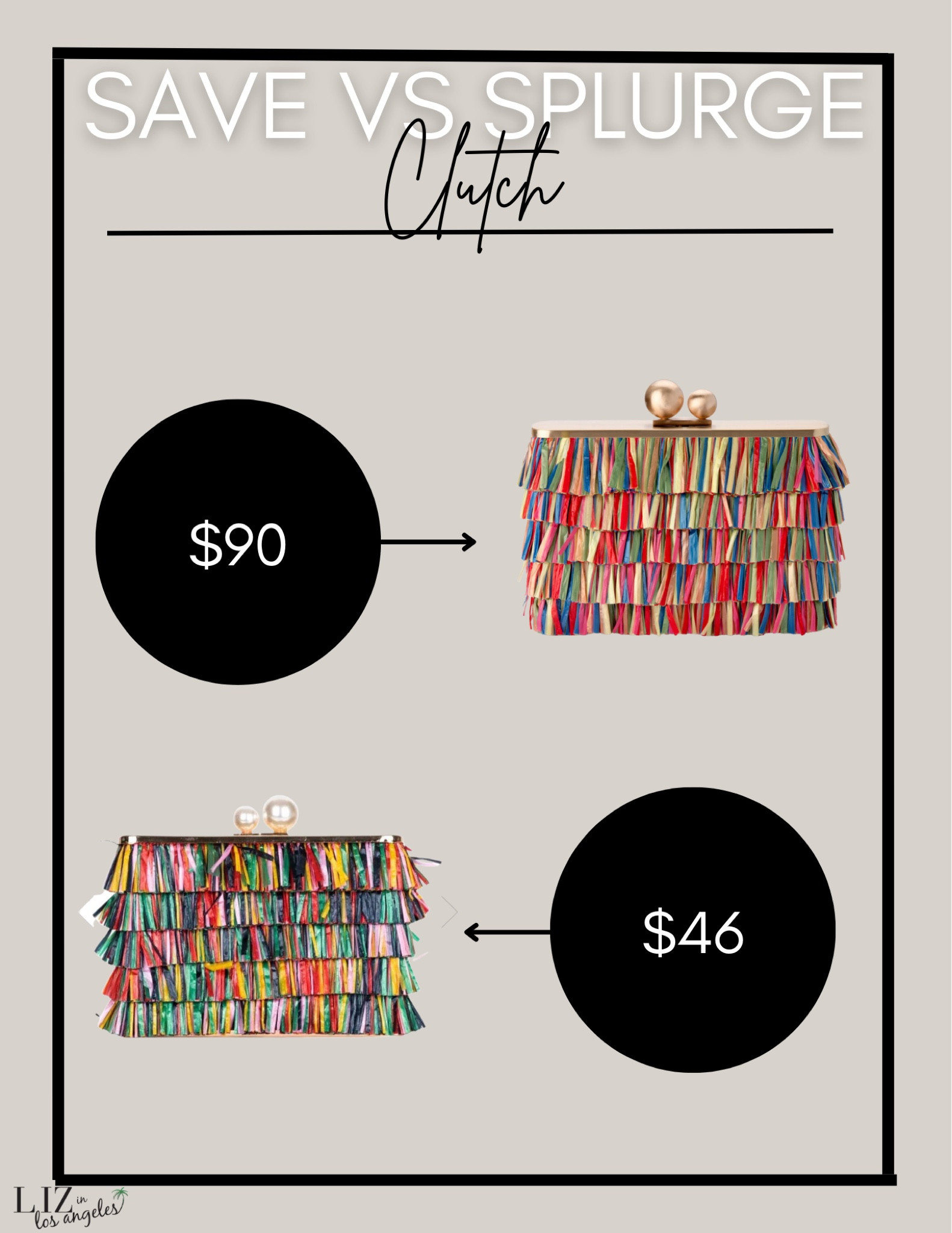 This splurge vs steal is a great find! I love this bag!  This clutch is a great dupe for the much more expensive Carlita clutch.  It’s the perfect festive special occasion clutch if you are looking for a little color in your outfit. 

#LTKitbag #LTKSeasonal #LTKFind