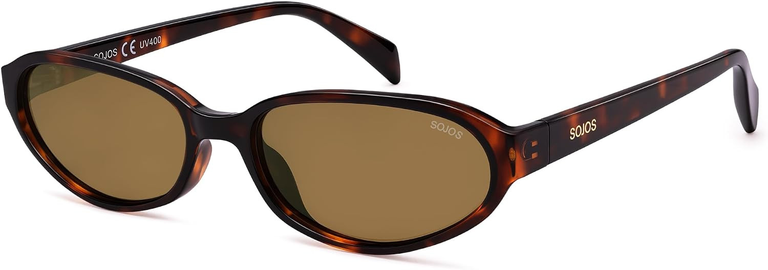 SOJOS Retro Oval Polarized Sunglasses for Women SJ2660 | Amazon (US)