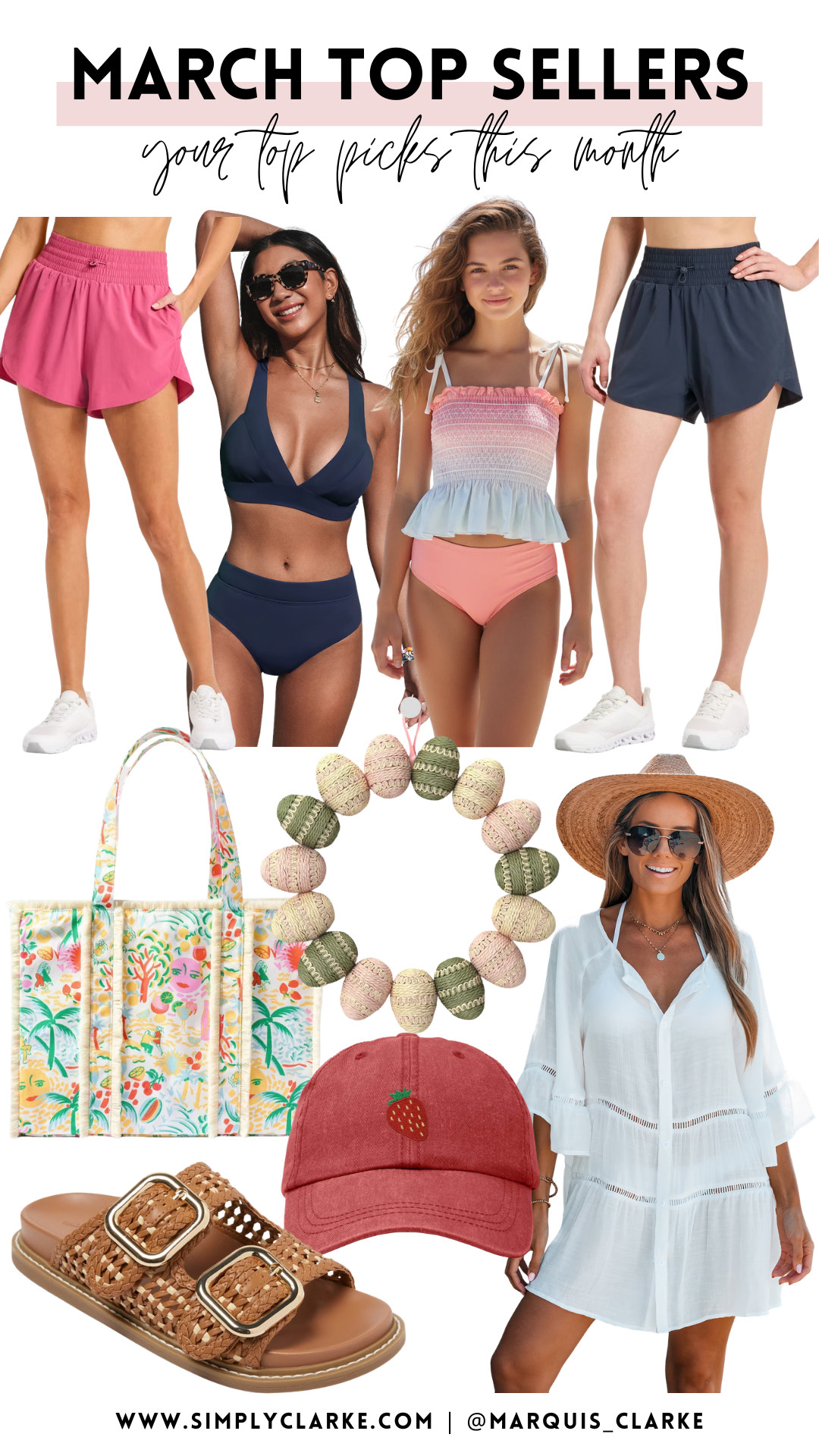 March bestsellers are too good to miss! You guys loved these comfy + cute finds—from easy throw-on shorts to the prettiest swim + spring accessories! Everything is perfect for warmer days, beach trips, and everyday mom life!  

 #LTKmomlife #LTKSeasonal #LTKKids