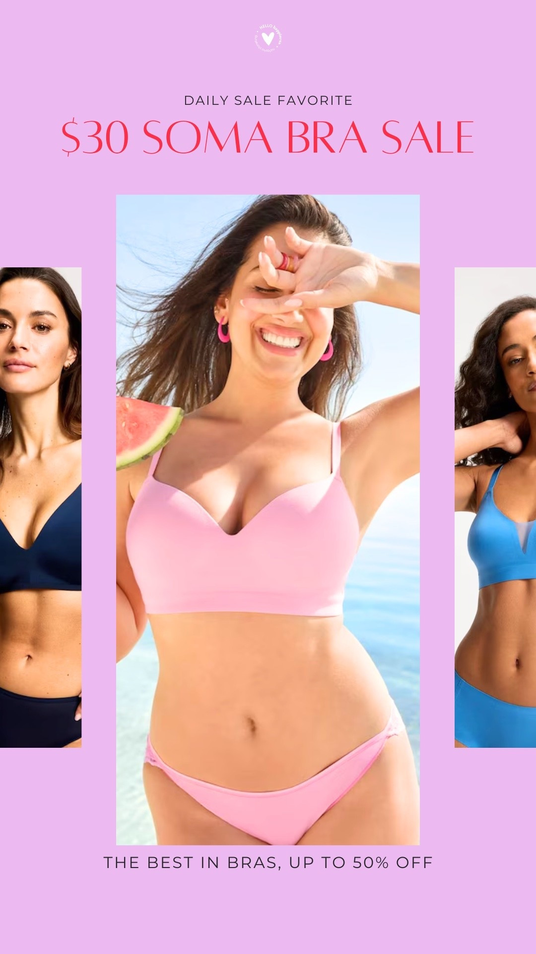 Pretty bras + major savings 💕☀️ Soma favorites up to 50% off right now

#LTKootd #LTKgrwm #LTKSaleAlert