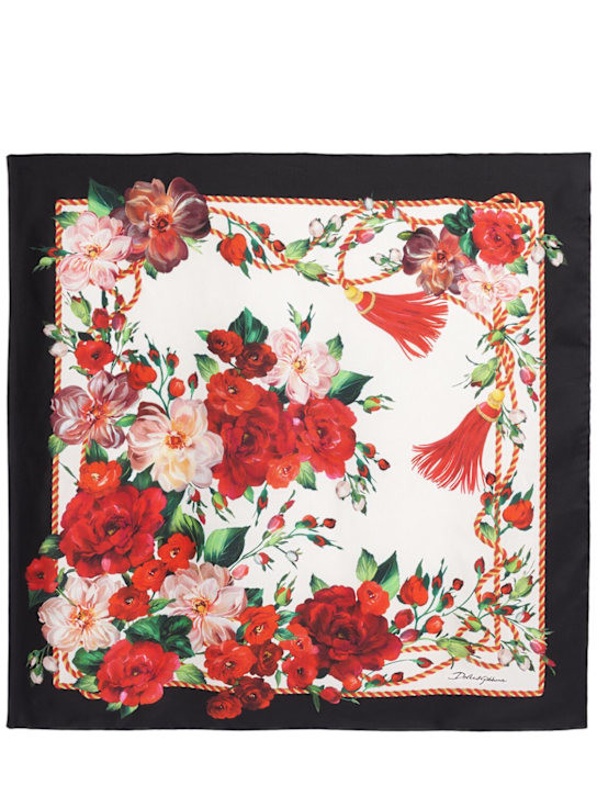 Printed silk scarf | Luisaviaroma