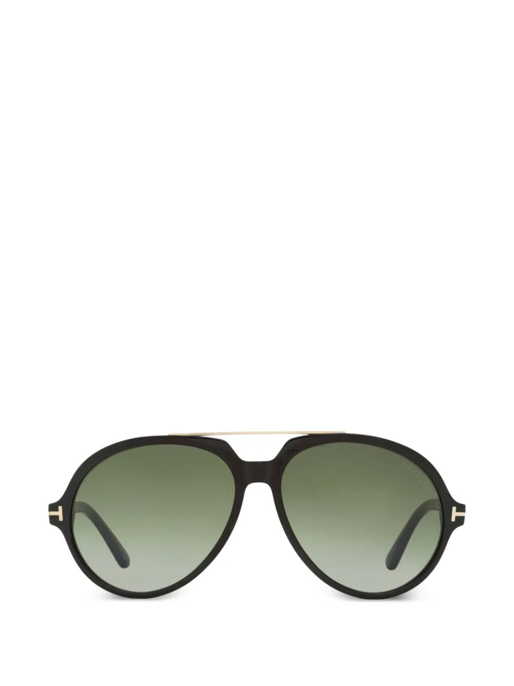 TOM FORD Eyewear Aalto T-temple sunglasses - Black | Farfetch Global