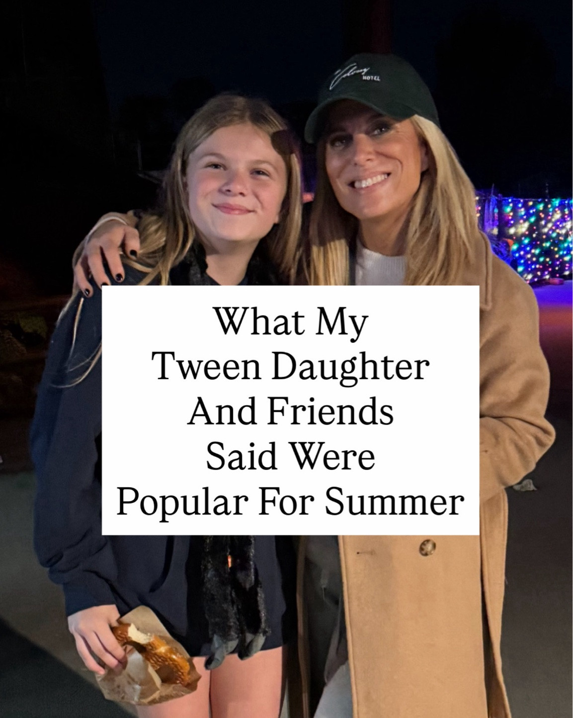 WHAT MY TWEEN DAUGHTER SAID WAS POPULAR THIS SUMMER 🩷 Here are some of my tween daughter’s favorite things for the summer! Excited to share with you! Love for you to follow us for daily postings!!

#LTKKids