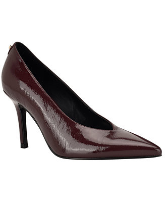 GUESS Women's Prinda Hi Vamp Stiletto Pumps - Macy's | Macy's