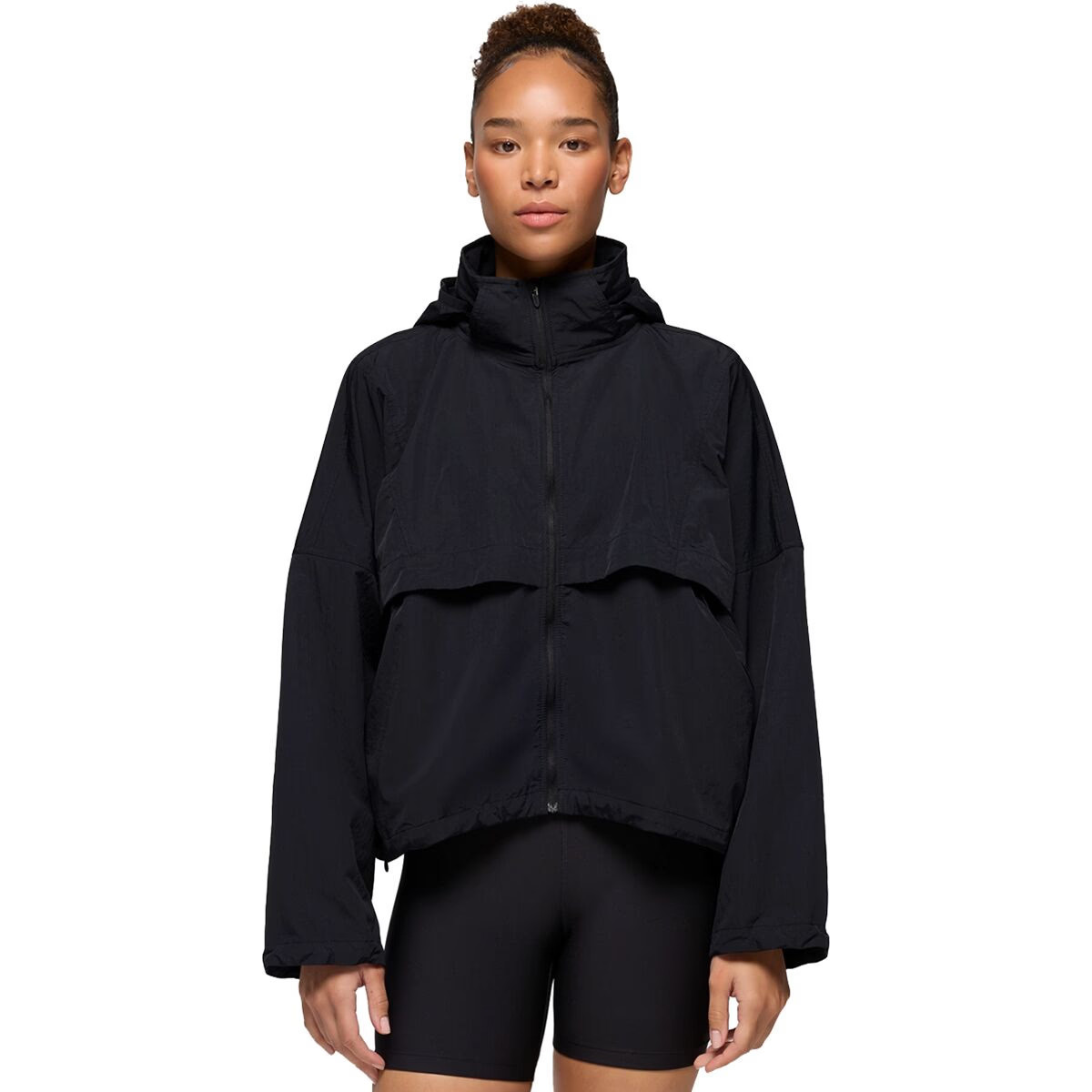 prAna Encinitas Windbreaker - Women's Black, L | Backcountry