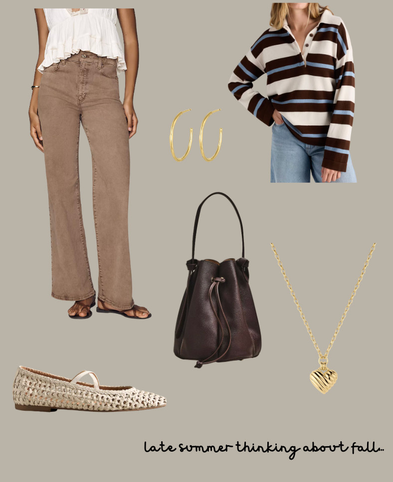 kids have been in school a couple weeks now...our summer is over...so thinking about fall! 

anthro finds, anthropologie, fall finds, fall fashion, quince finds, quince, shoe crush, it bag, handbag, gorgana, heart necklace, mom style  

 #LTKmomlife #LTKOver40