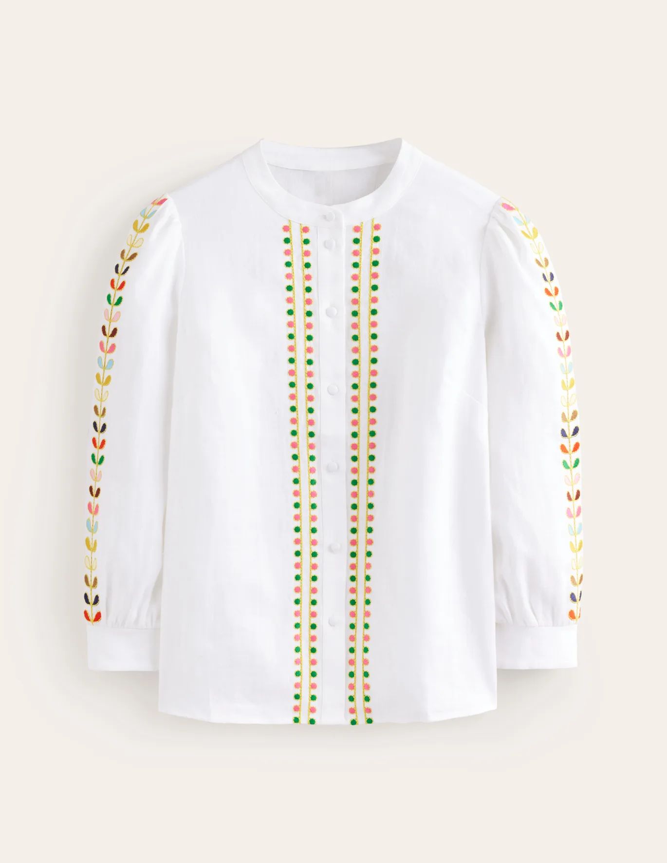 Ava Embroidered Top | Boden (US)