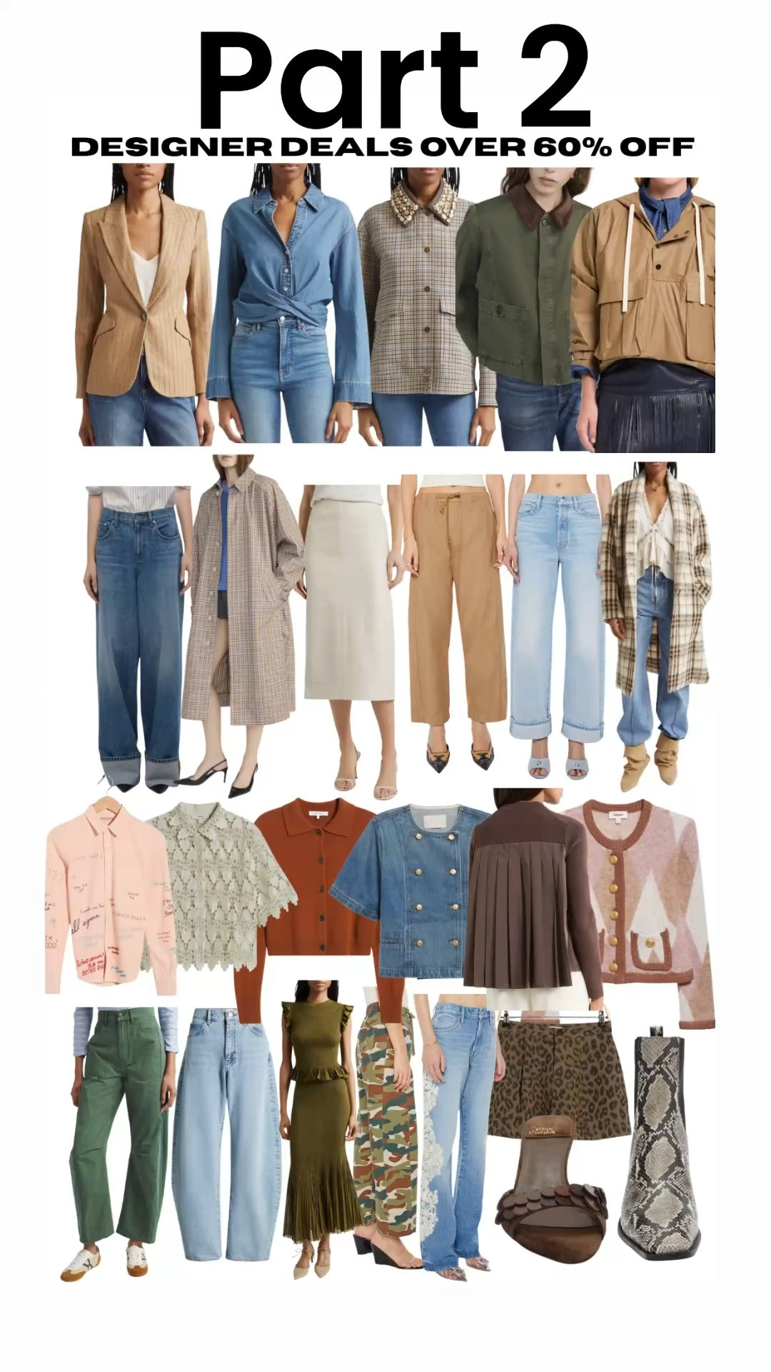 Great designer finds array prices - while supplies last! 
Designer deals 



@nordstromrack

#LTKSaleAlert #LTKOver40 #LTKWorkwear