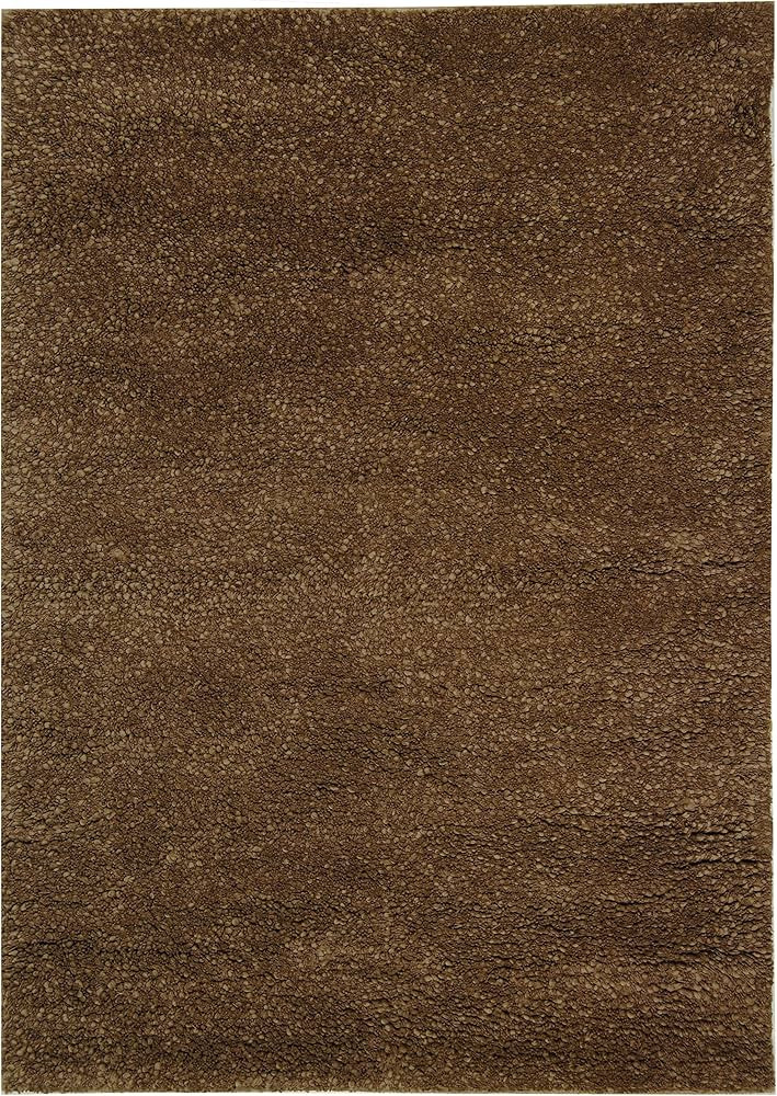 SAFAVIEH Tribeca Collection Area Rug - 8' x 10', Coco Latte, Hand-Knotted Wool, Ideal for High Tr... | Amazon (US)