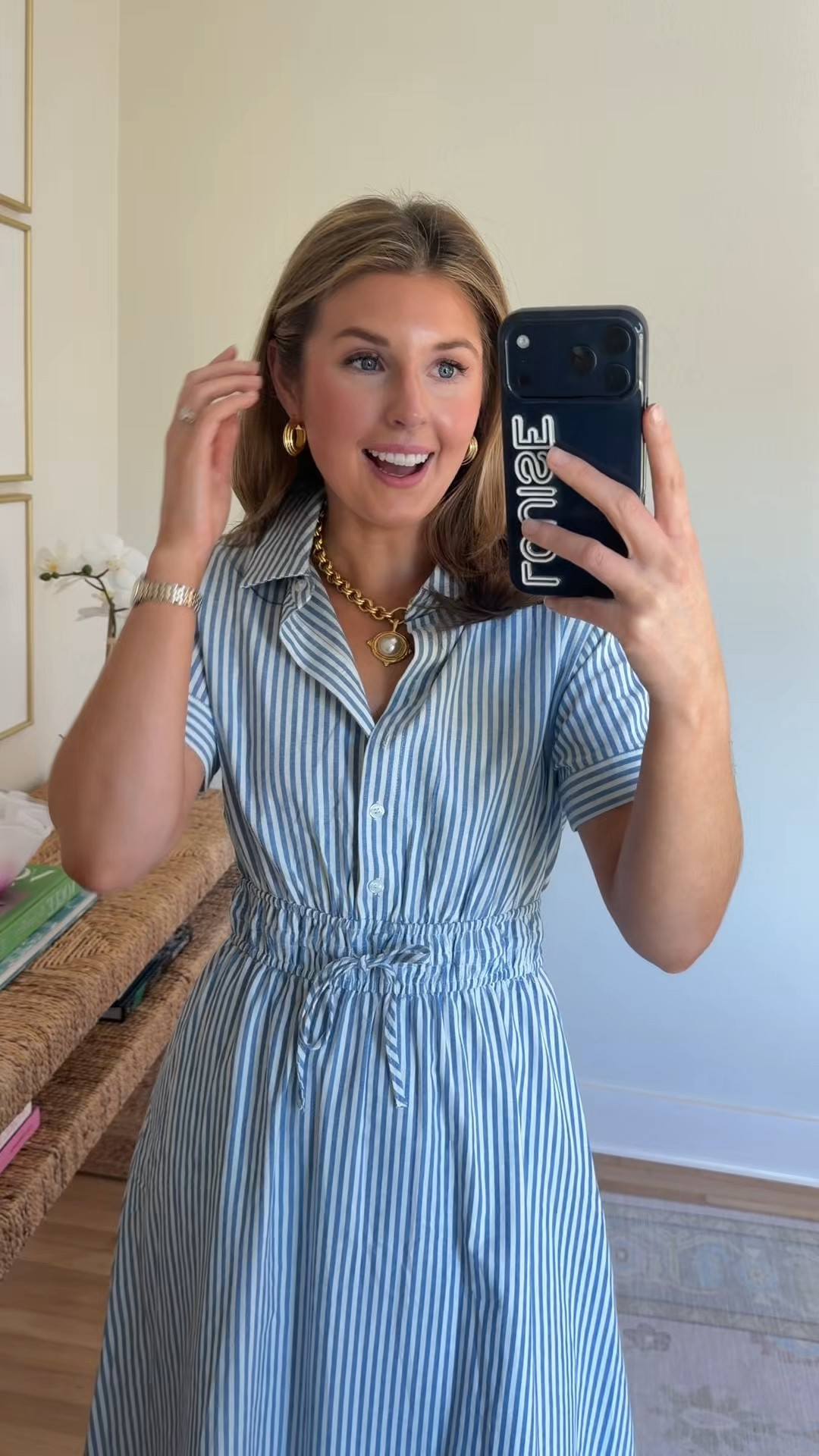 Classic shirtdress! Wearing a S