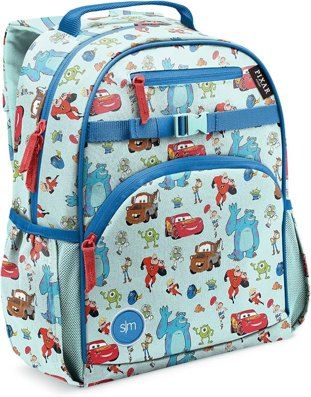 Simple Modern Disney Pixar Toddler Backpack for School Boys | Kindergarten Elementary Kids Backpa... | Amazon (US)