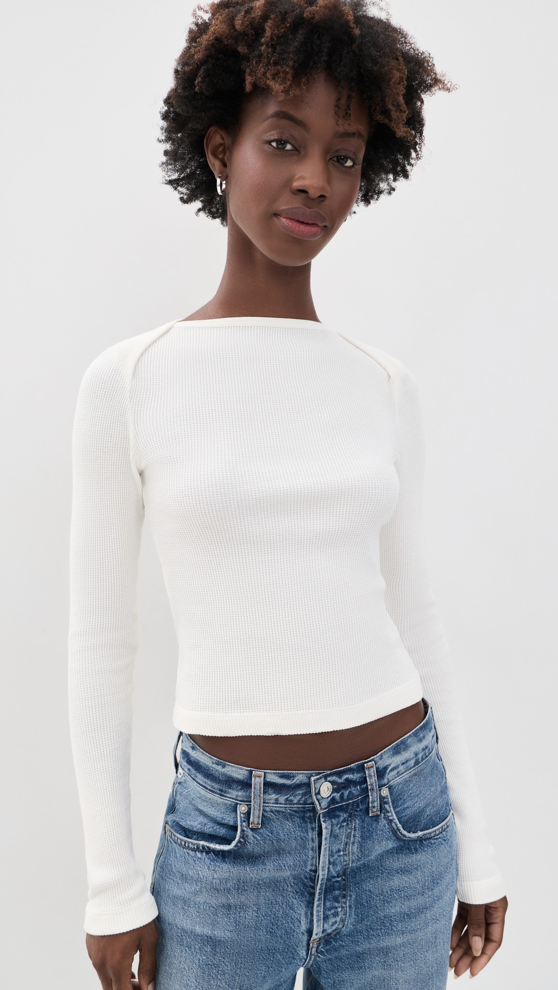 Citizens of Humanity Long Sleeve Baby Waffle Tee Pashmina S | Shopbop