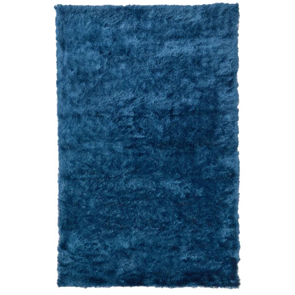 Mckee Handmade Tufted Deep Teal Blue Area Rug | Wayfair North America