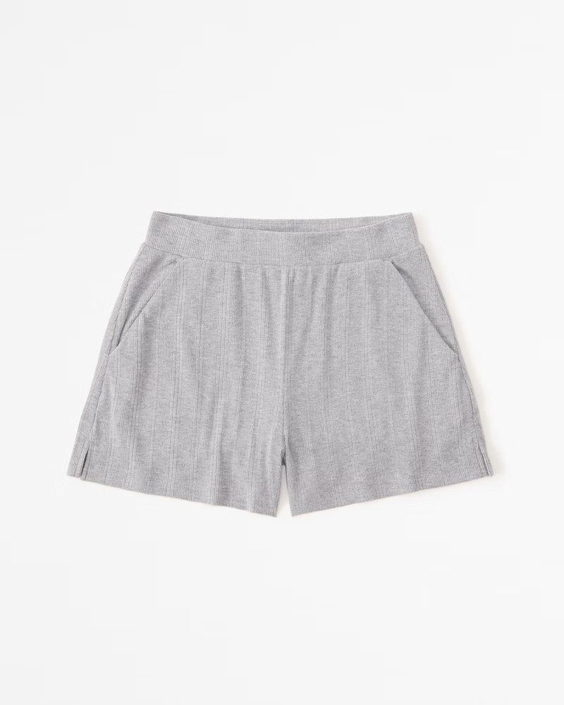 Cozy Rib Sleep Short | Abercrombie & Fitch (US)