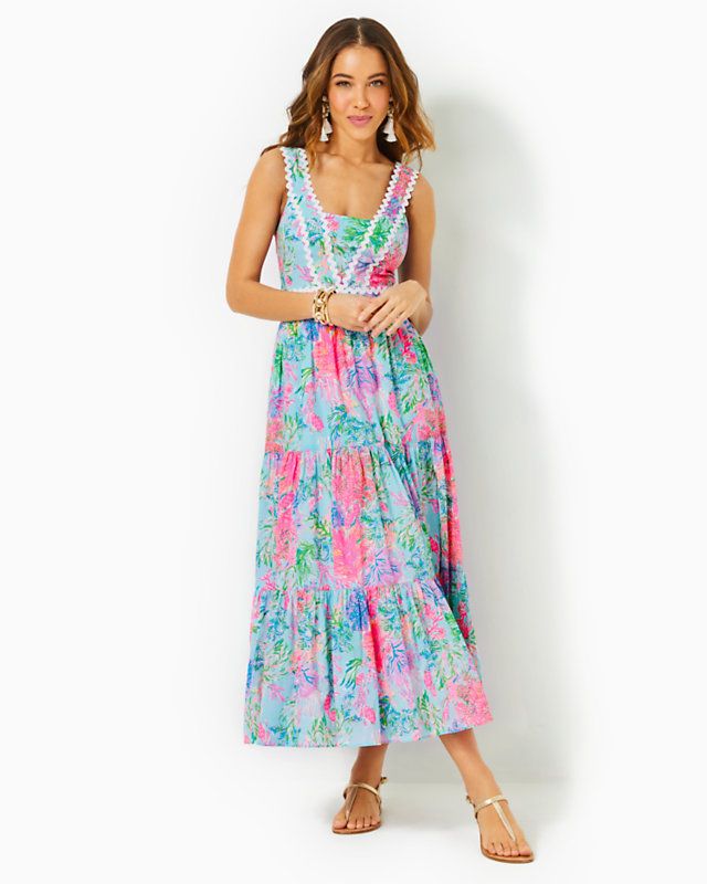 Pollie Midi Dress | Lilly Pulitzer