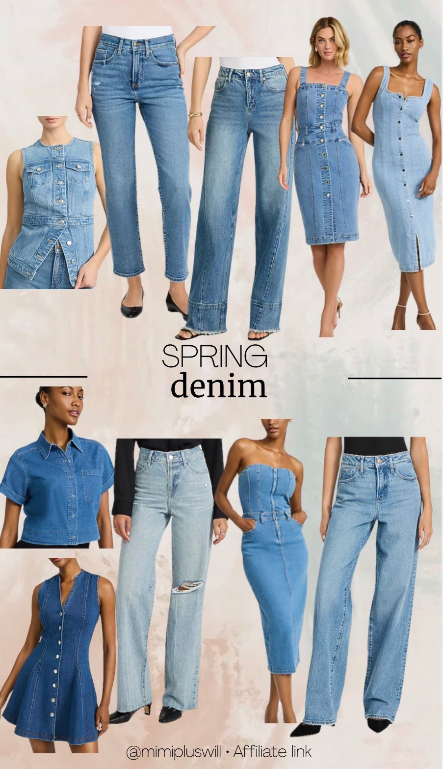 Spring denim! Denim dresses tops and jeans!

Petite | petite jeans | petite denim | jean dress | denim dress | Easter 
Follow @mimipluswill for more!

#LTKPetite #LTKSaleAlert #LTKootd