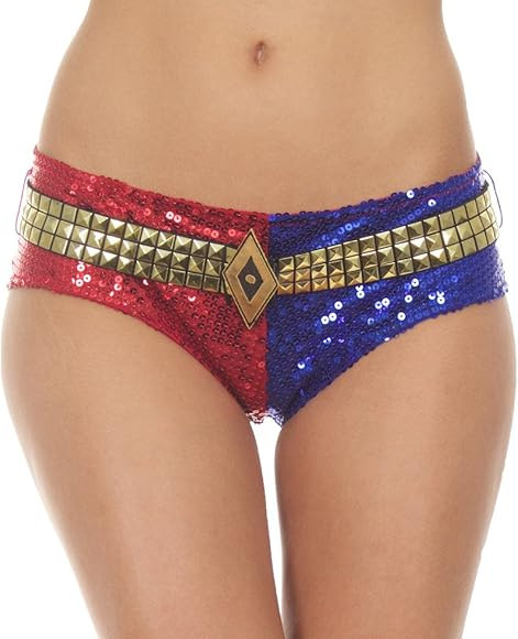 DC Comics Suicide Squad Harley Quinn Deluxe Sequins Panty | Amazon (US)