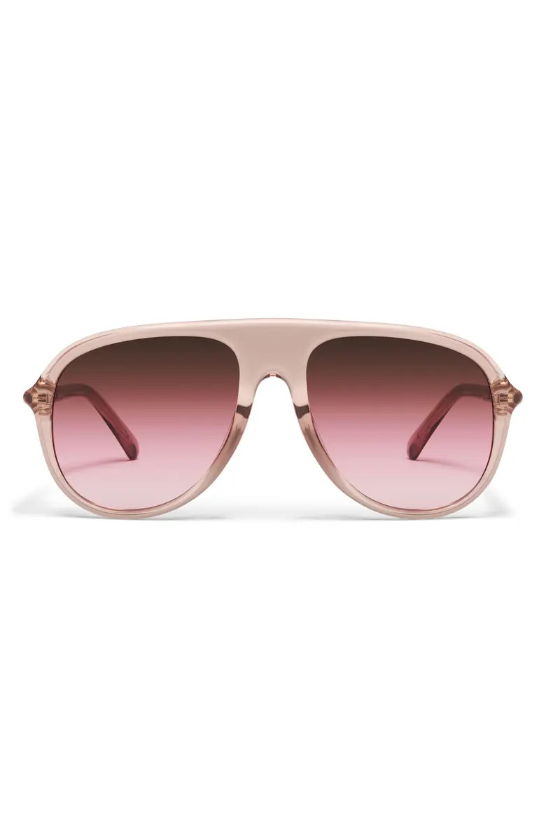 Chart Topper 54mm Aviator Sunglasses | Nordstrom
