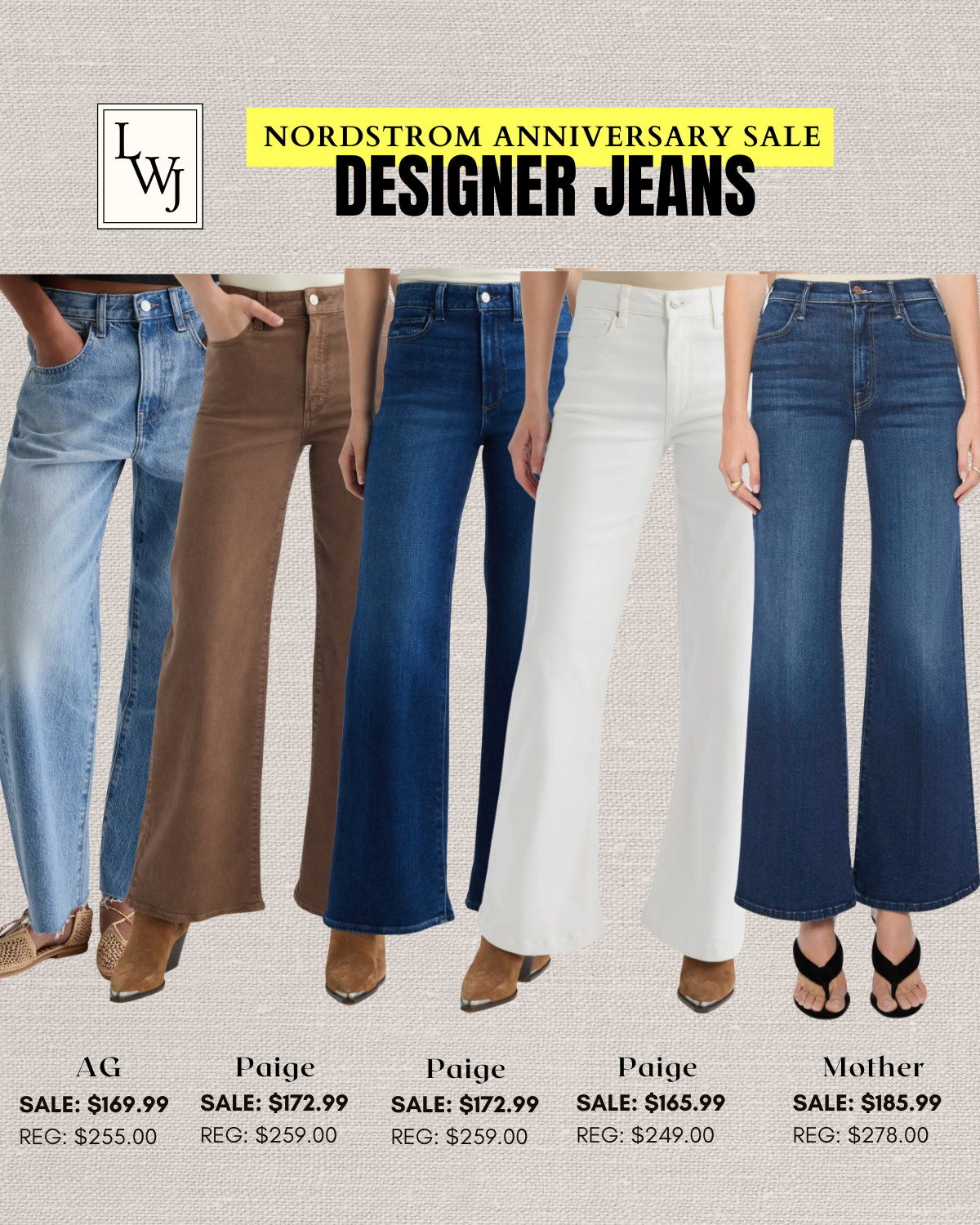 nordstrom anniversary sale -- designer jeans 

mother jeans / paige jeans / wide leg jeans / barrel jeans / nsale  

 #LTKSaleAlert