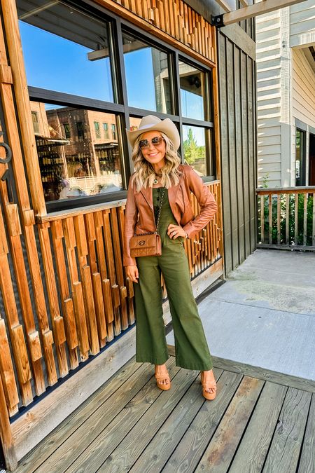 how the west was won! snatch up this adorable @able jacket x @anthropologie jumpsuit (size 2) | 

#LTKtravel #LTKstyletip #LTKSeasonal