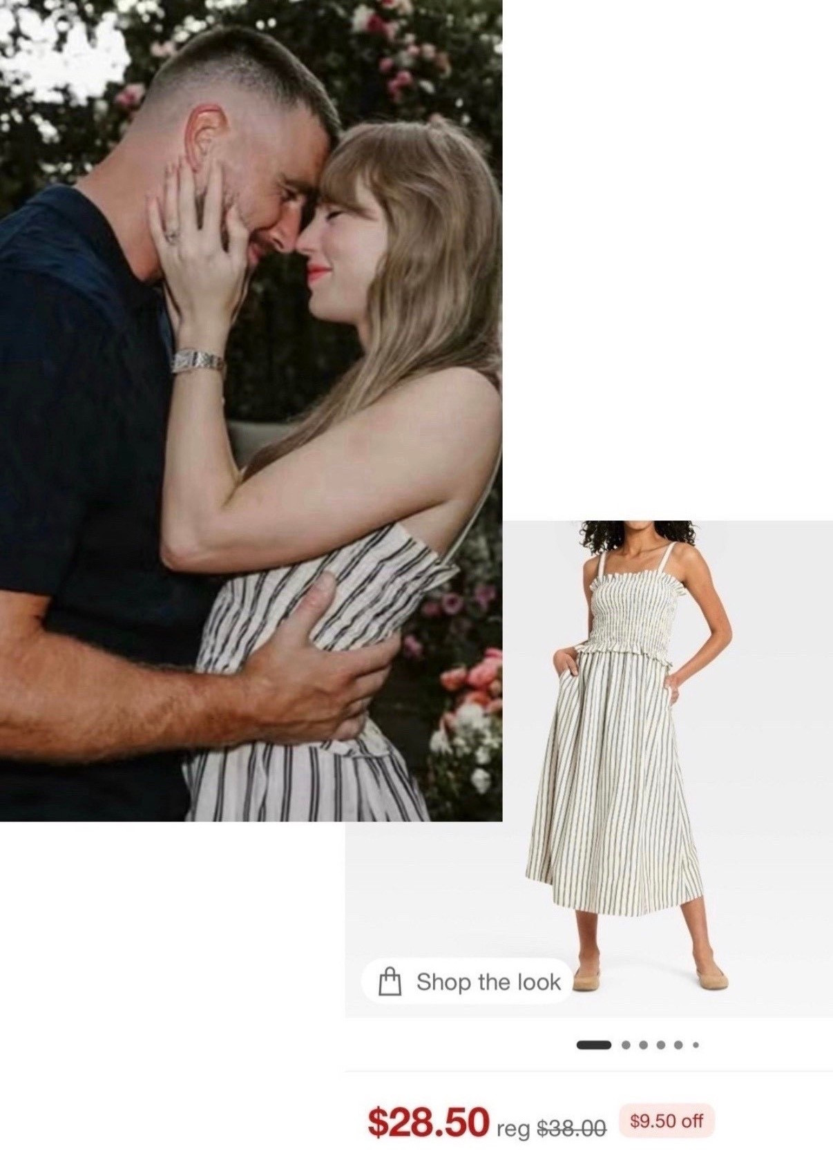 Looks just like Taylor Swift’s cute engagement dress but from Target 

#LTKU #LTKFestival #LTKSaleAlert