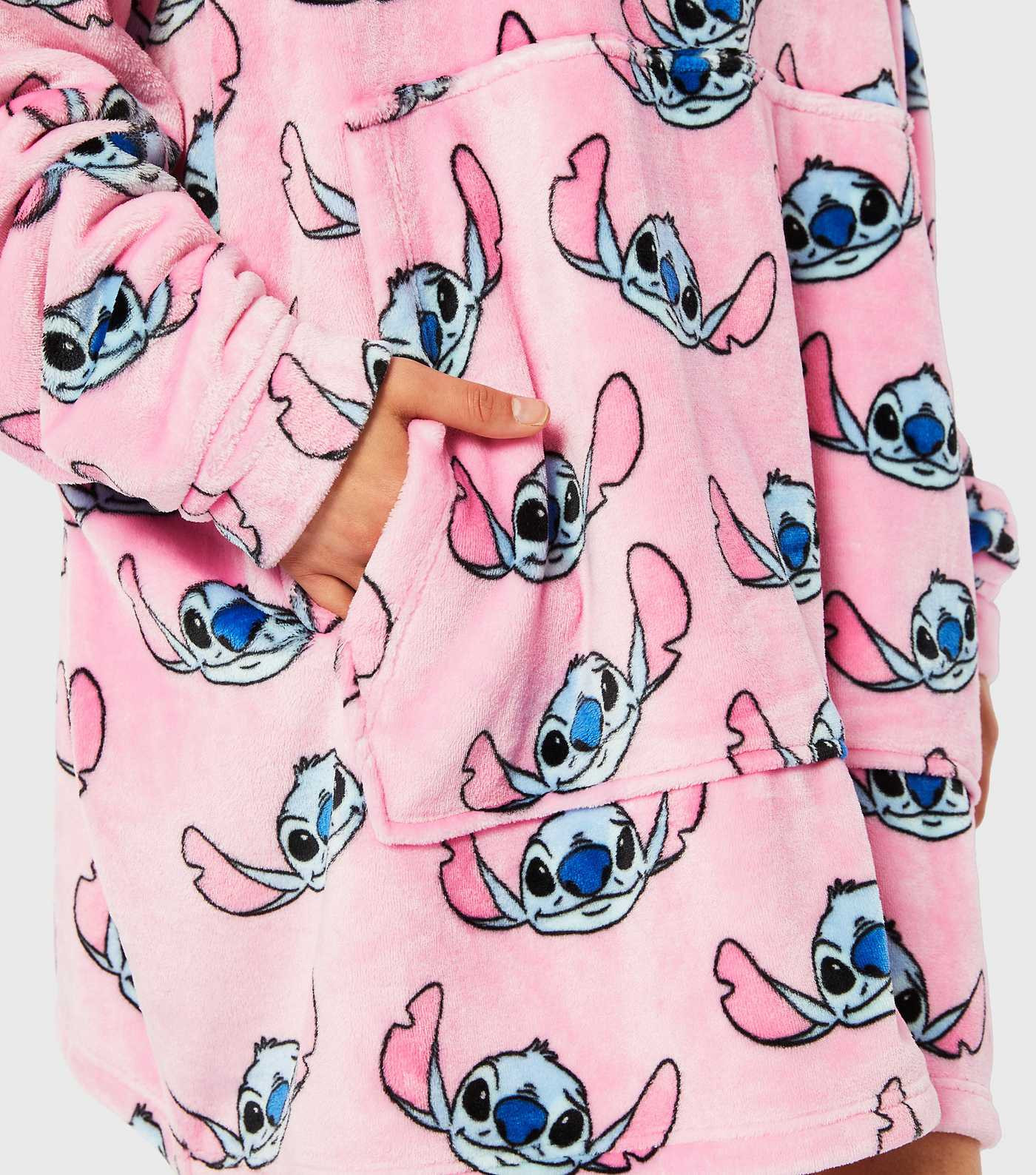 Skinnydip Bright Pink Disney Stitch Fleece Blanket Hoodie
						
						Add to Saved Items
						R... | New Look (UK)