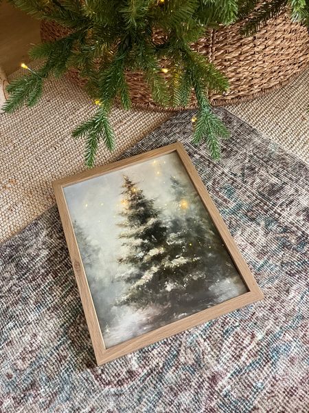 Vintage Christmas tree art print 🌲

#LTKhome #LTKHoliday