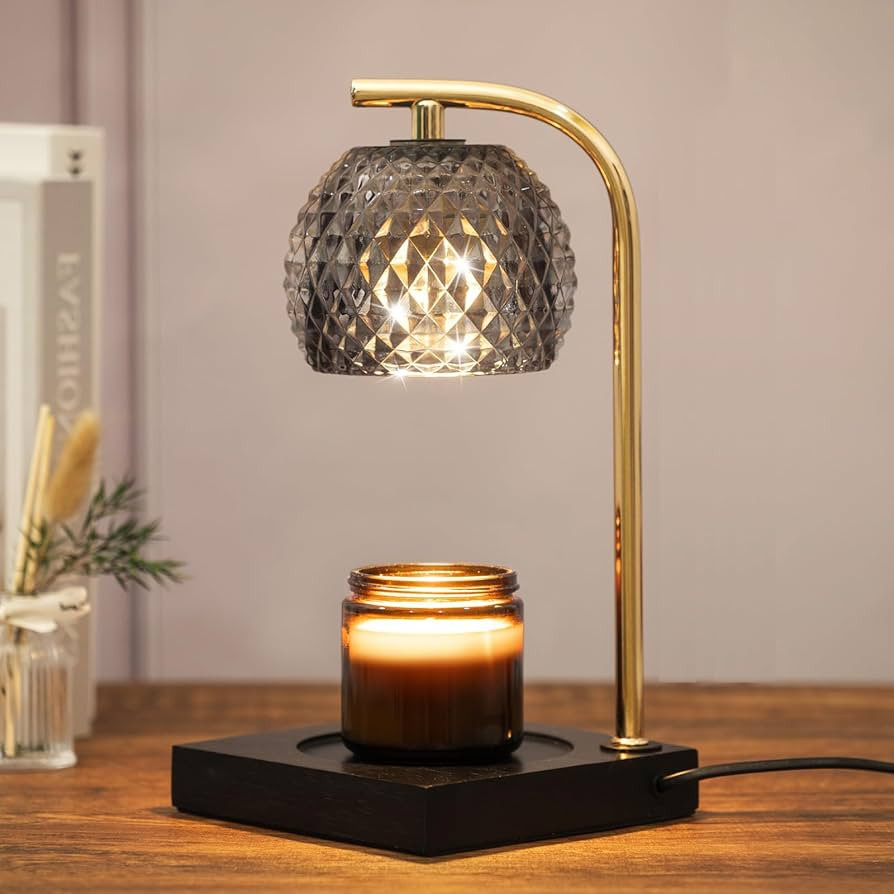Mocalido Candle Warmer Lamp, Dimmable Electric Candle Warmer with Timer, Candle Melter Warming La... | Amazon (US)