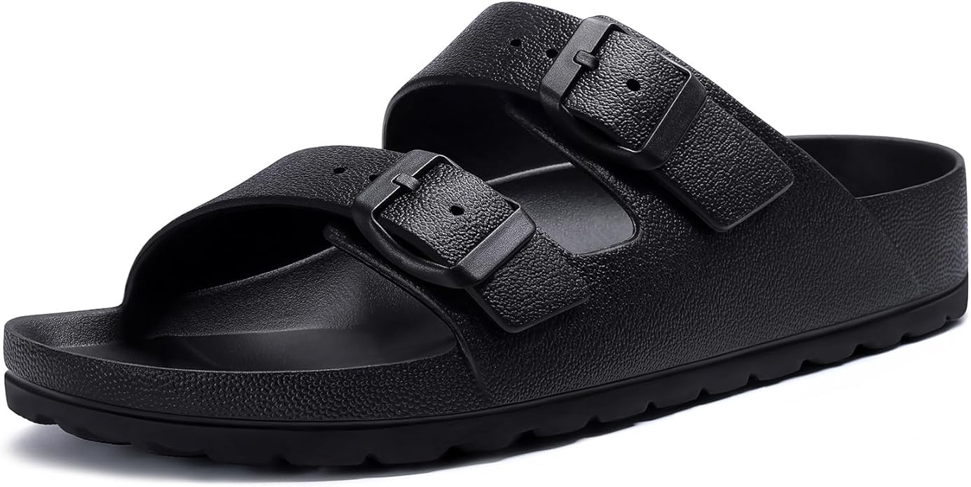 KIDMI Women's Comfortable EVA Sandals with Medium Arch Support, Adjustable Buckle Summer Beach Sl... | Amazon (US)