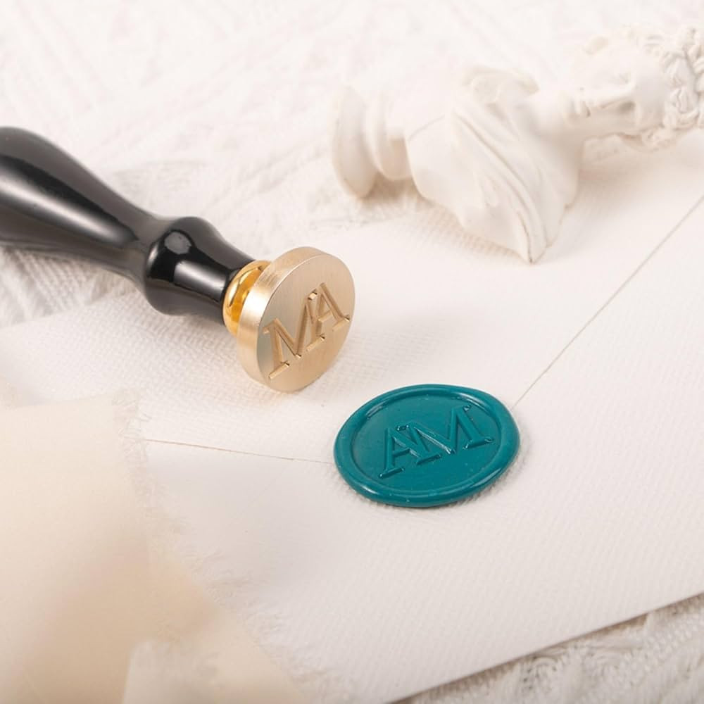 Custom Wax Seal Stamp - Personalized Wax Seal Stamp Create Your Own Seals for Crafting, Envelopes... | Amazon (US)