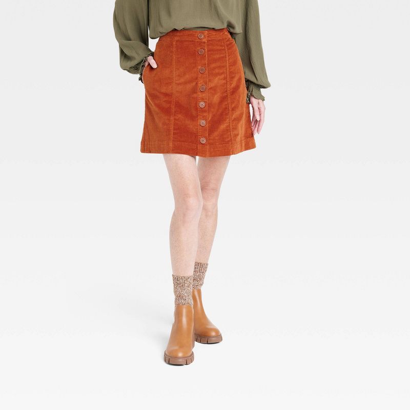 Women's Corduroy Mini Skirt - Knox Rose™ | Target
