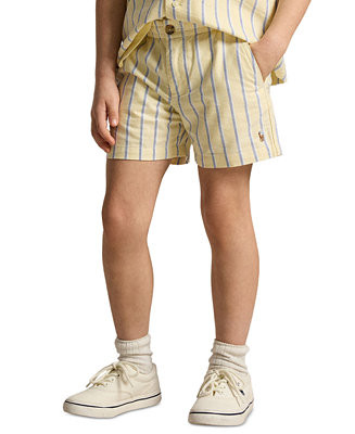 Boys' 2-7 Stripe French Terry Shorts | Macy's