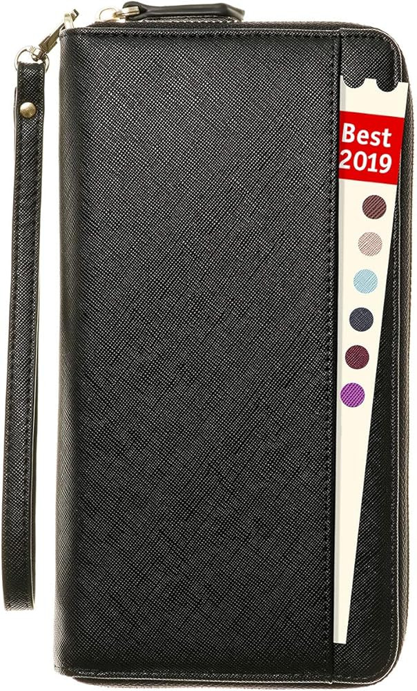 Travel Document Organizer - RFID Passport Wallet Case Family Holder Id Wristlet | Amazon (CA)