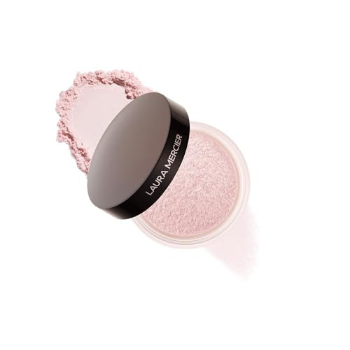 Laura Mercier Secret Brightening Under-Eye Setting Powder, Peach and Pink Pigments to Brighten the Under Eye, Color Correct Discoloration, Sets & Extends Concealer, Silky Smooth Texture, Soft Pink | Amazon (US)