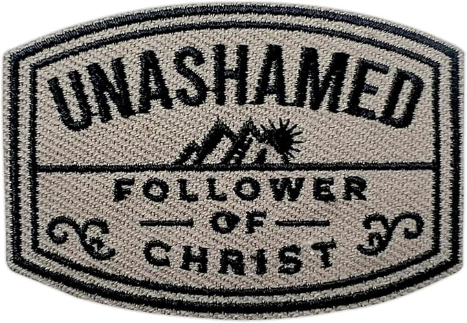 Unashamed Followers of Christ Patch, Christian 3 Inches Iron On/Sew On Embroidered Applique Fabri... | Amazon (US)