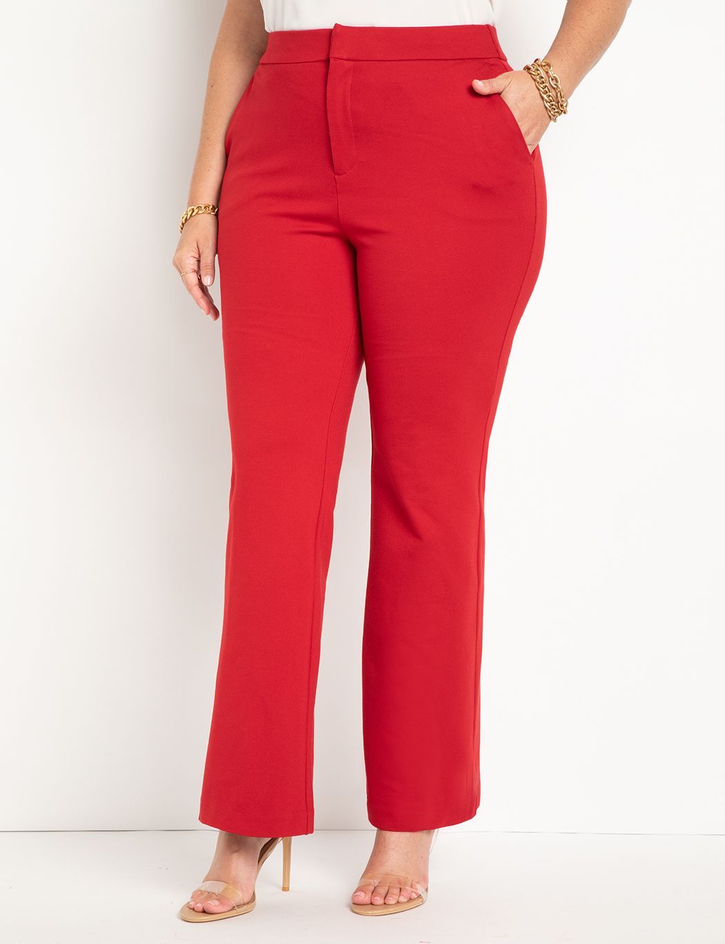 Flare Leg Trouser | Eloquii