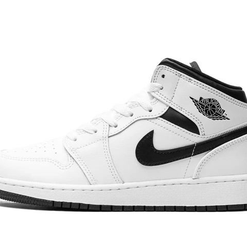 Air Jordan 1 Mid GS "White/Black" DQ8423 132 | Stadium Goods KR