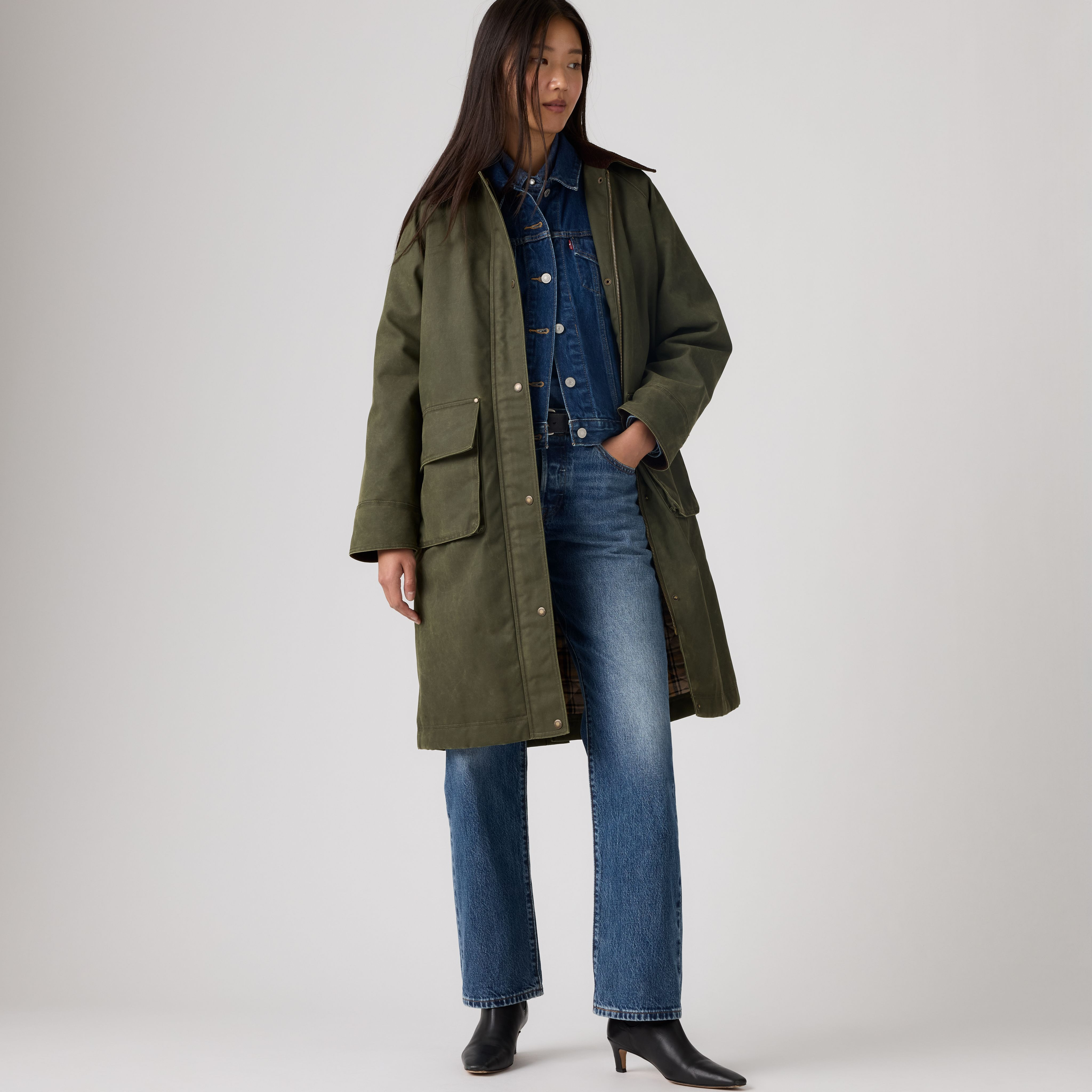Levi's Full Length Canvas Barn Coat - Women's XS | Levi's CA