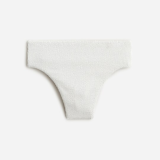 Scrunchie high-rise bikini bottom | J. Crew US