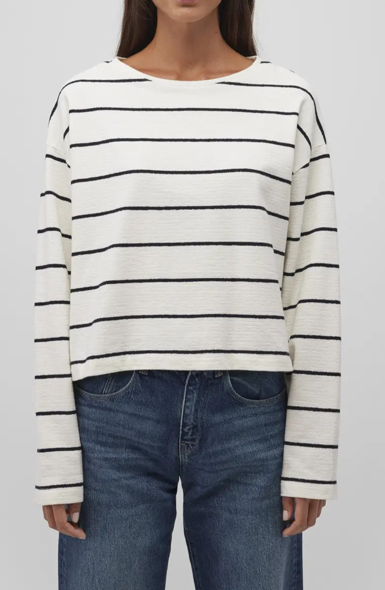 Mavi Jeans Stripe Cotton Sweater | Nordstrom | Nordstrom