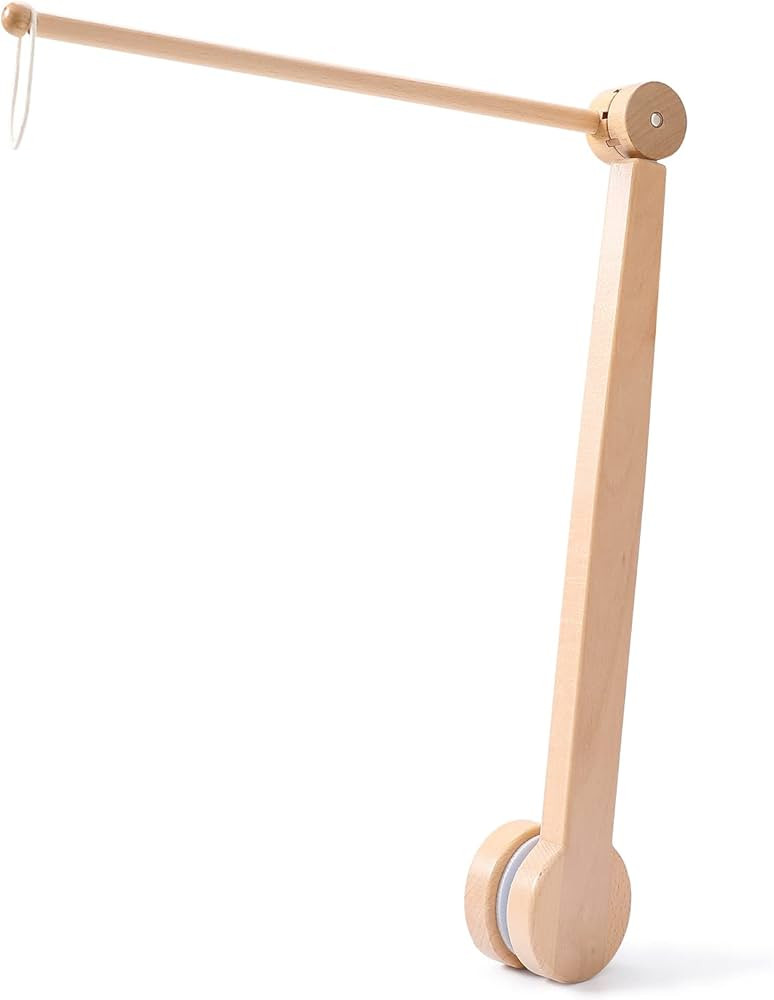 HBM Wooden Mobile Arm for Crib 19-37 Inch Adjustable Baby Mobile Hanger Beech Wood Mobile Crib Ar... | Amazon (US)