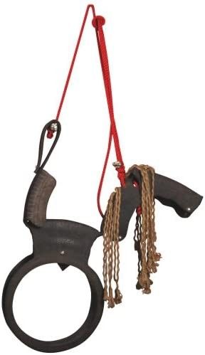 Amazon.com: Esschert Design Tire Swing Horse with Rope Mane : Toys & Games | Amazon (US)