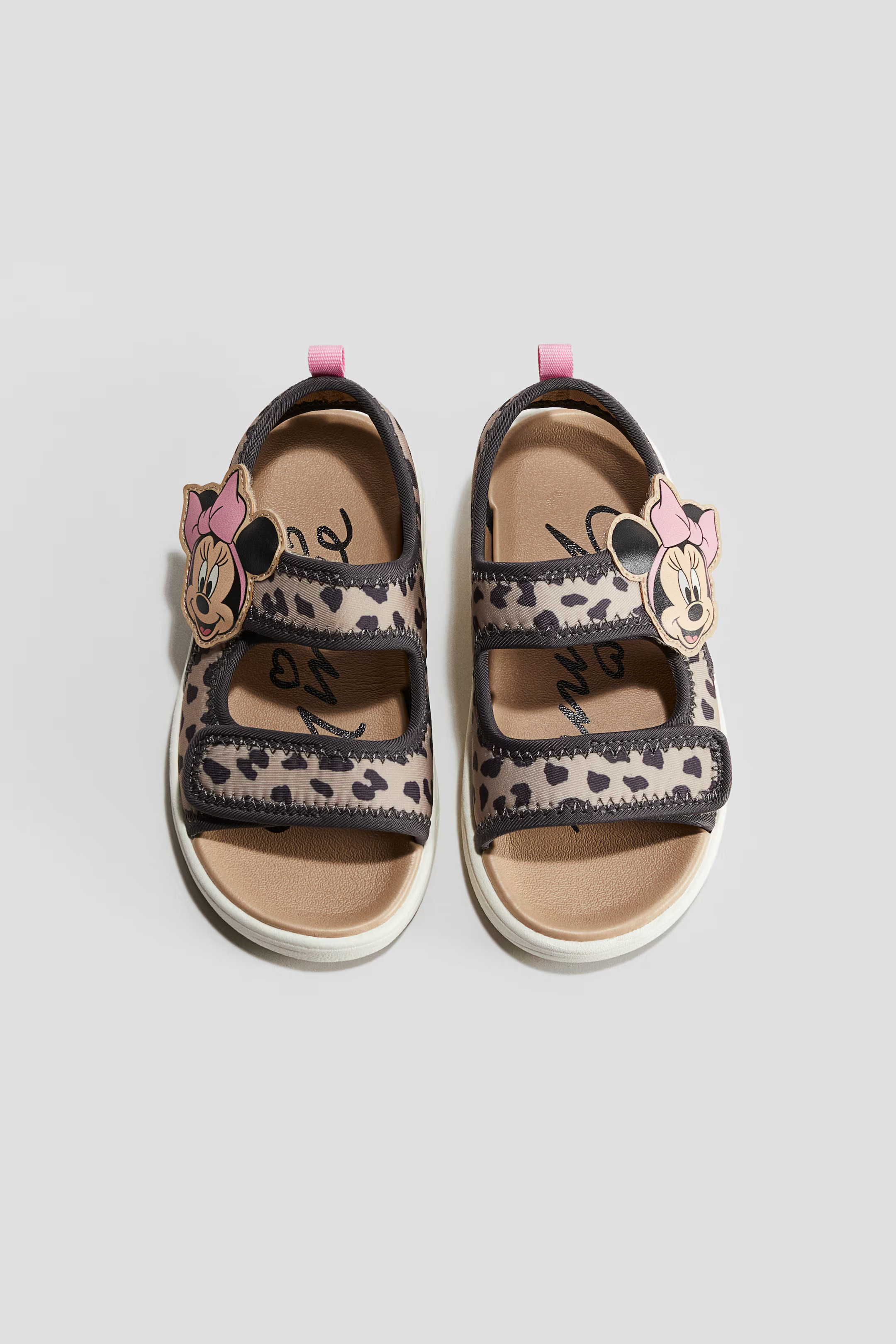 Printed Sandals in Scuba Fabric | H&M (US + CA)