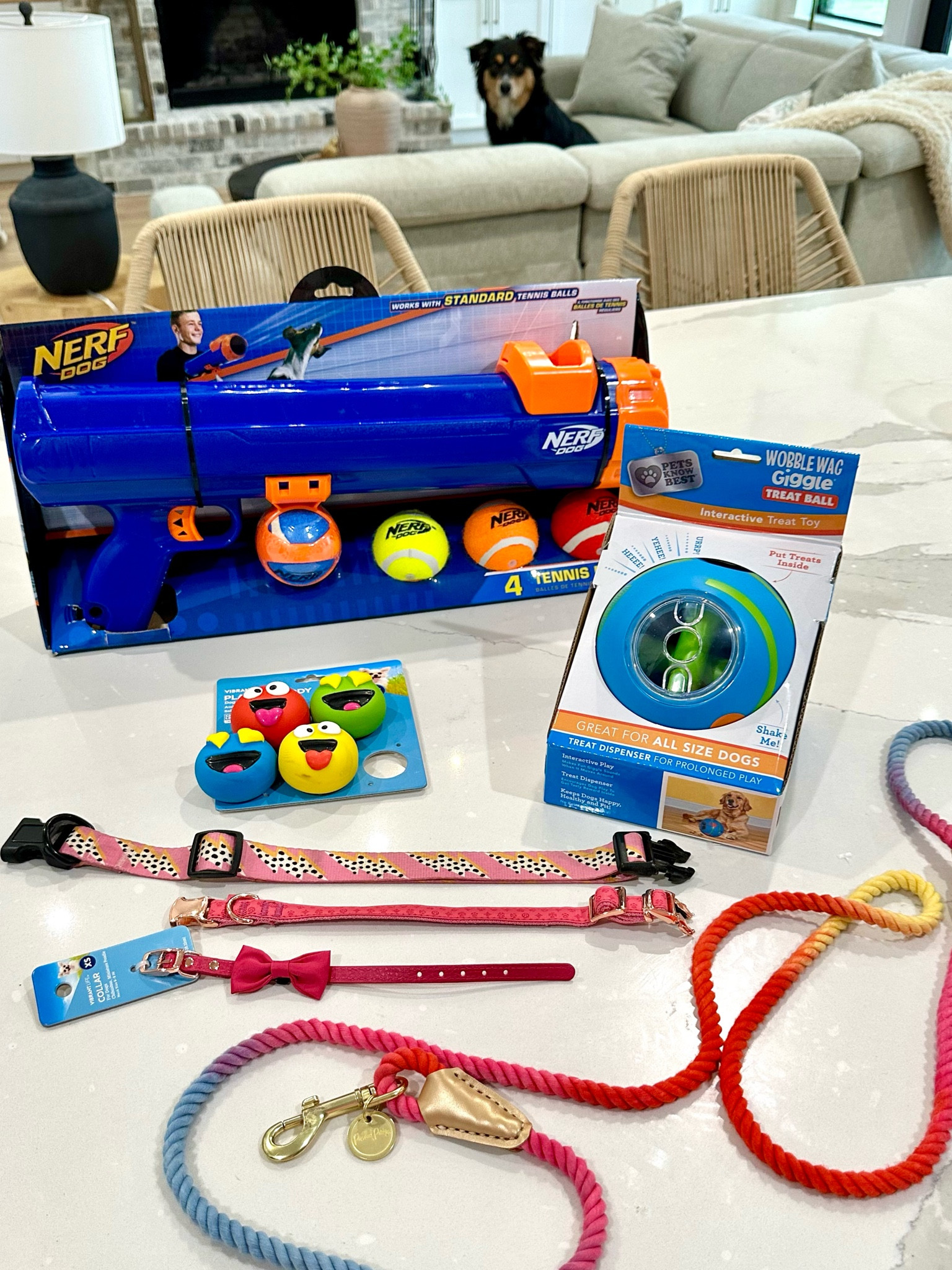 Some of my fave Walmart Pet items! Linked their dog food and we have tons of their dog collars, Dog toys, nerf tennis ball launcher, dog leash, and treat dispenser ball. #walmartpartner #IYWYK #walmartpet #dogtoy #collar #dogfood #nerfgun #dogcollar 

#LTKfindsunder50 #LTKfamily #LTKActive