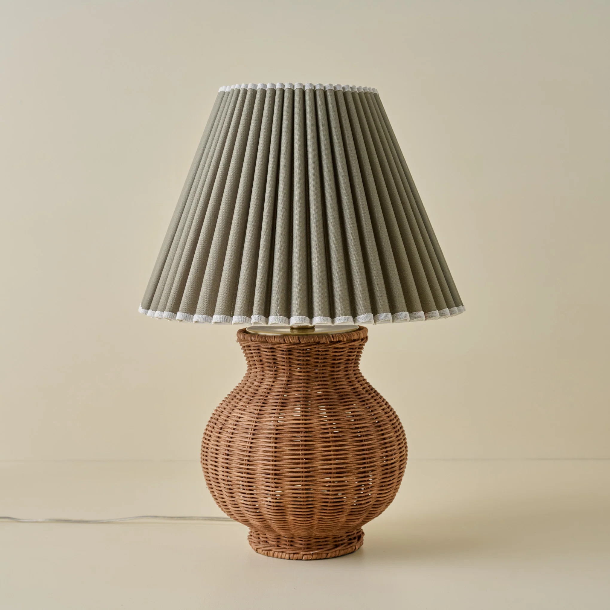 Cassie Rattan Table Lamp | Magnolia