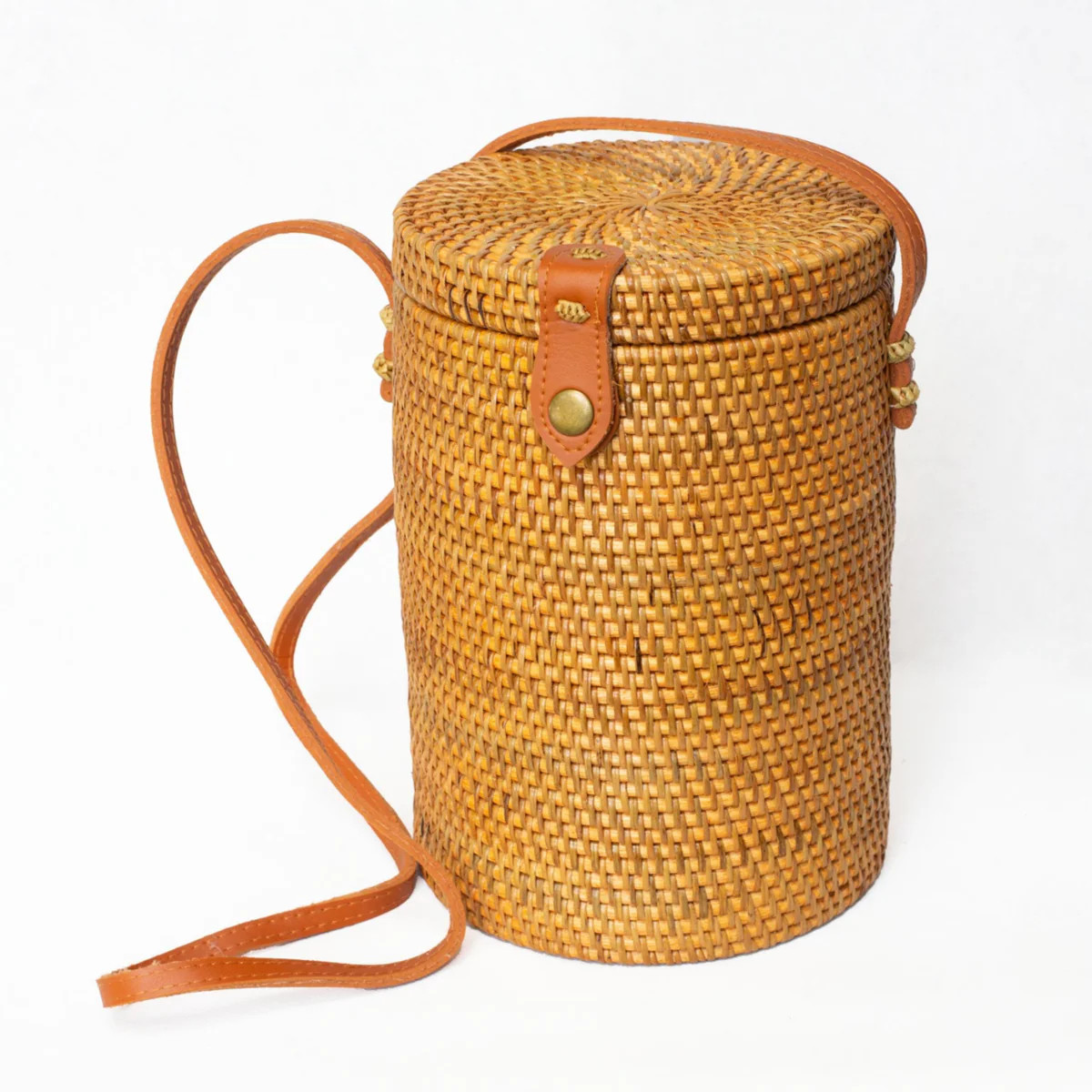 Zuma Rattan Canteen Bag | Vegan Handbags | FutureBrandsGroup | FUTURE BRANDS GROUP